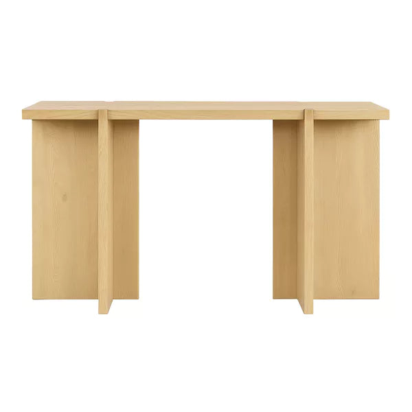 Console Asa - Chêne naturel - 140x40x80 cm - Pomax - Précommande