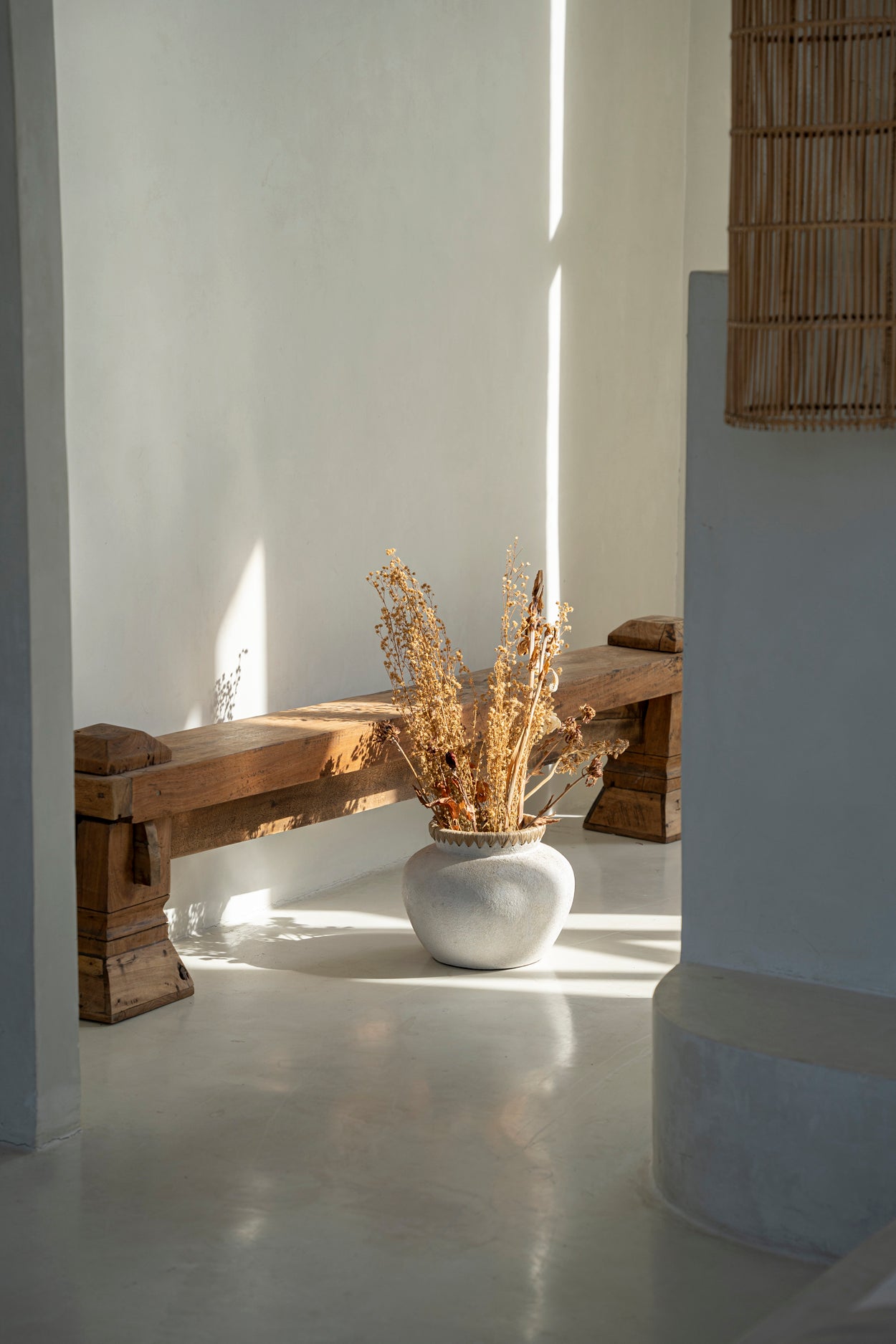 Le Vase Styly - Béton Naturel - M