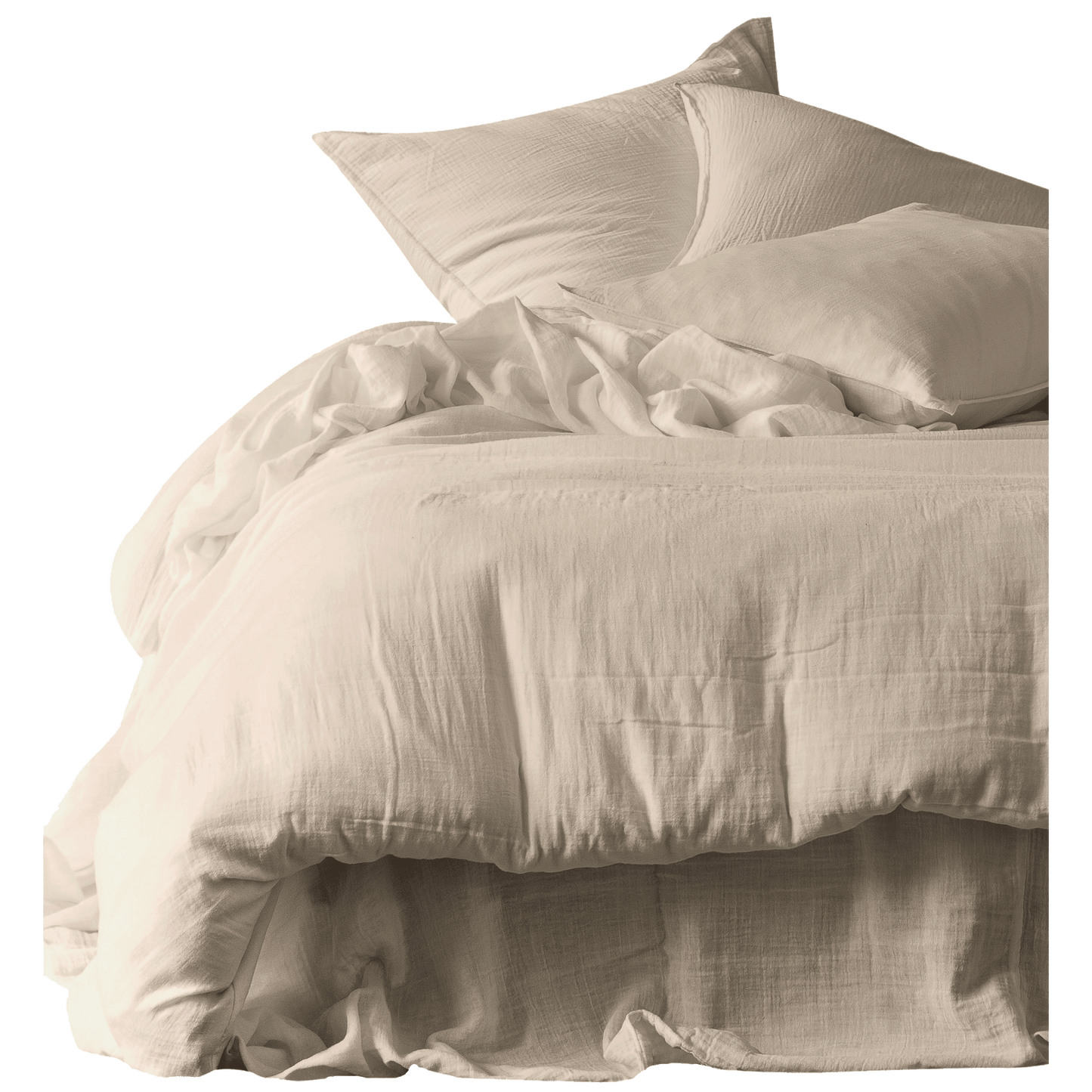Housse de couette - Mykonos - Craie - Haomy