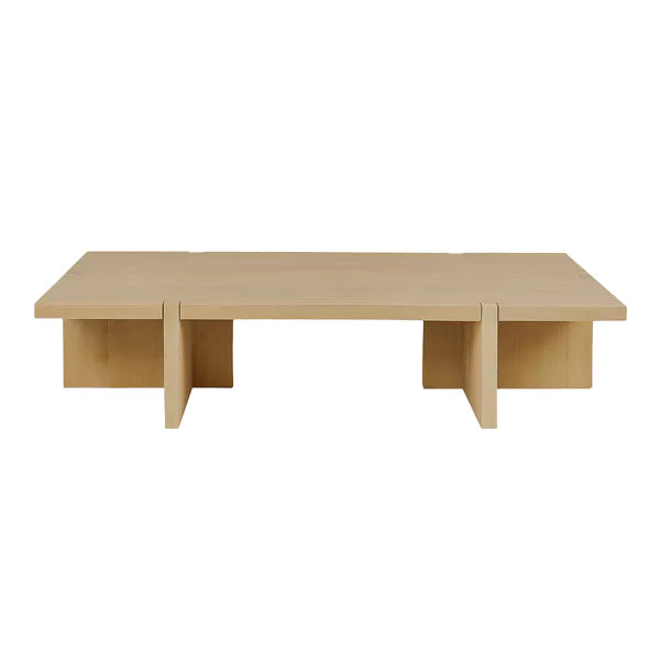 Table basse Asa - Chêne naturel - 140x70x31 cm - Pomax - Précommande