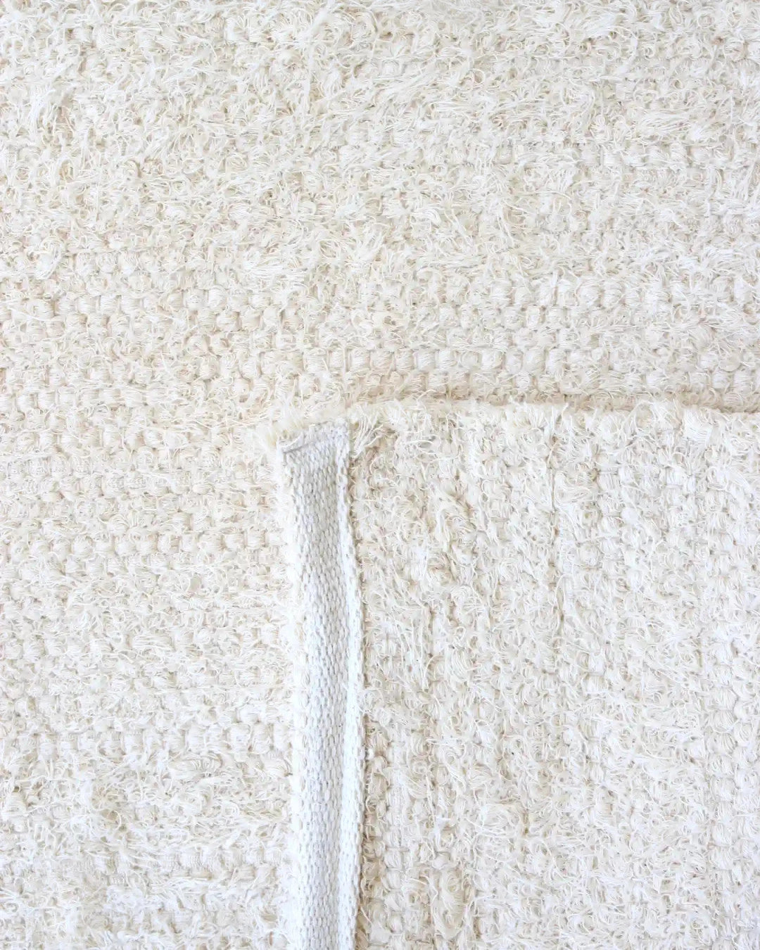 Tapis Gaou – Coton recyclé crème – 200 x 300 cm - Masamé