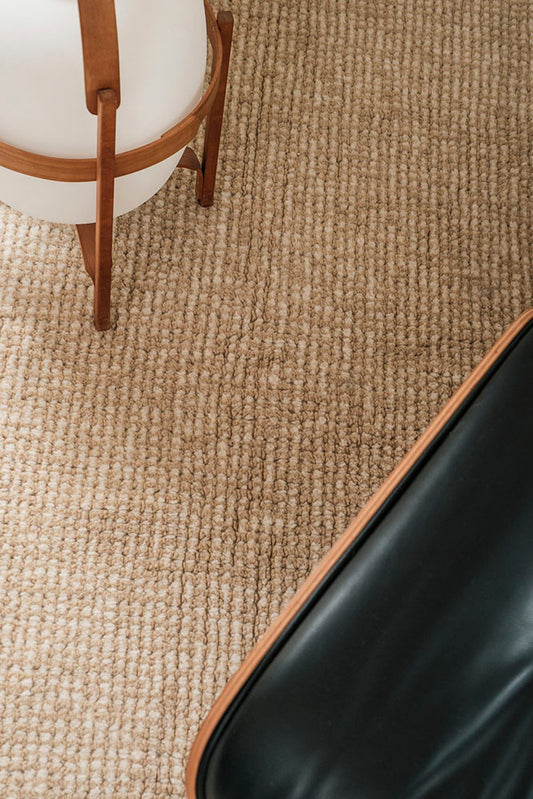 Tapis - Cocoon Beige Laine - 200 x 300 cm