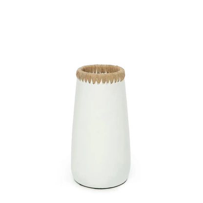 Le Vase Sneaky - Blanc Naturel - M