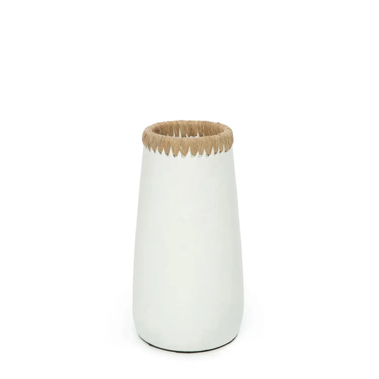 Le Vase Sneaky - Blanc Naturel - M