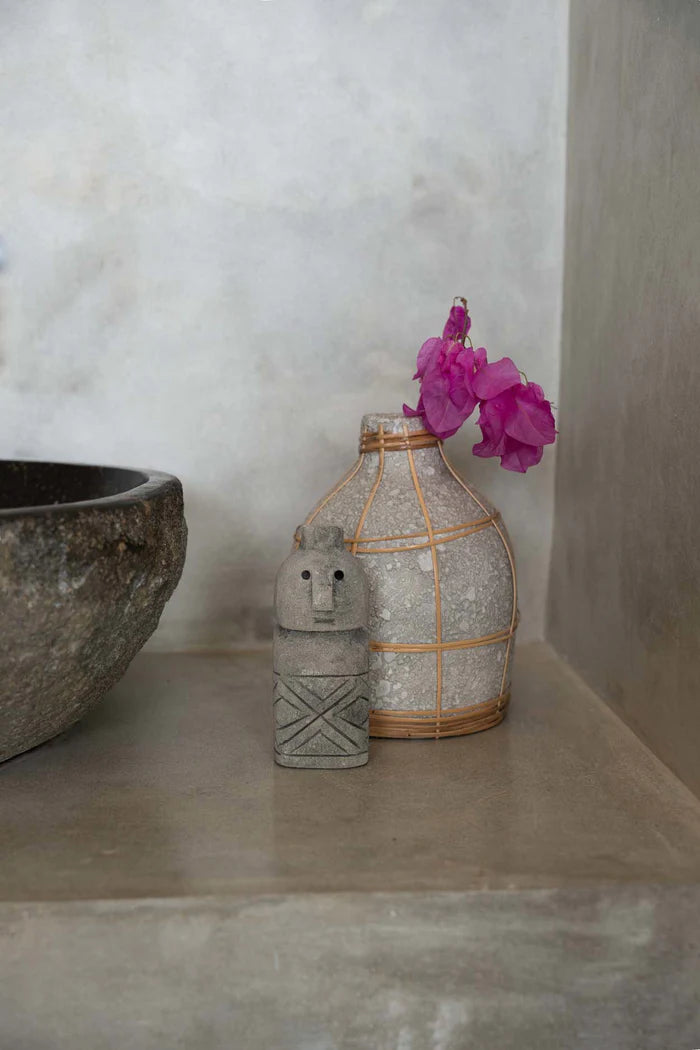 Le Vase Whoopy - Béton Naturel - S