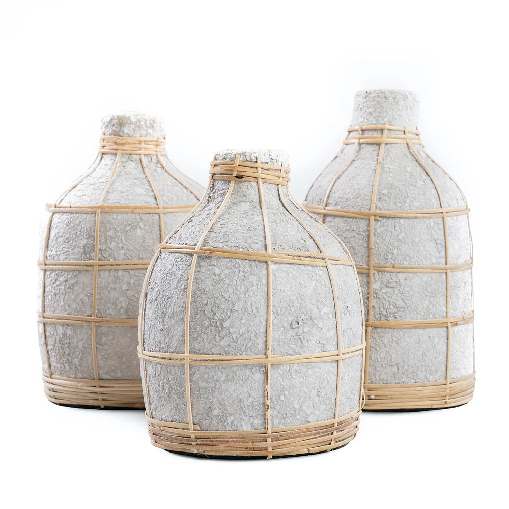 Le Vase Whoopy - Béton Naturel - S