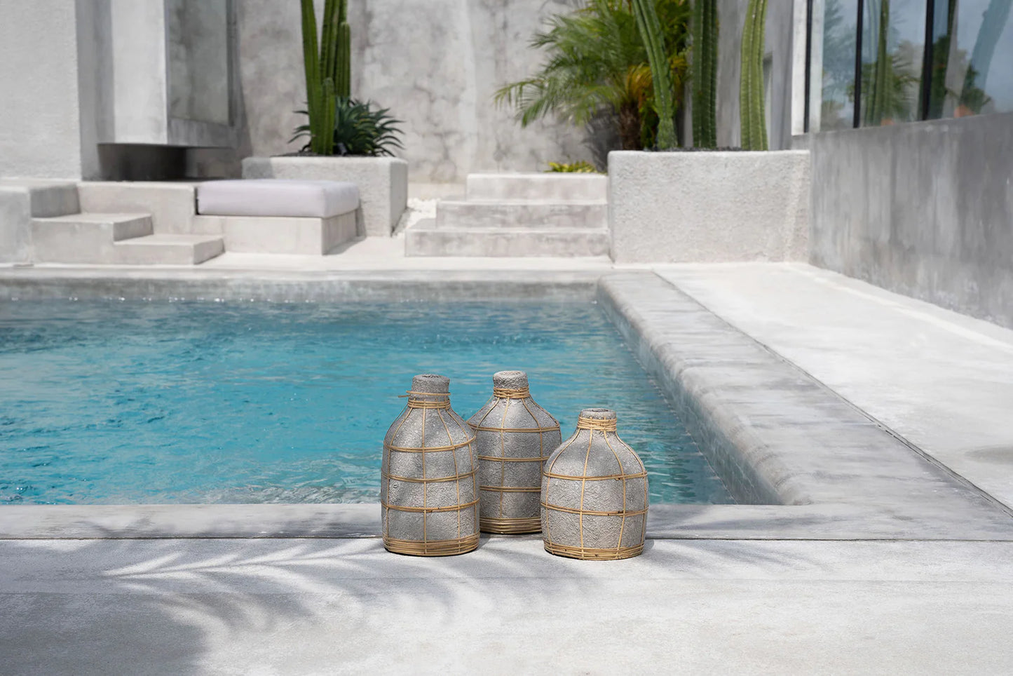 Le Vase Whoopy - Béton Naturel - S