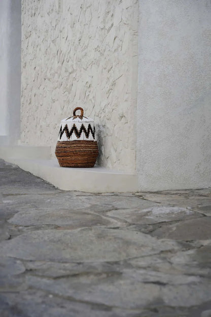 Le Panier Little Bay Beach - Naturel Blanc - S