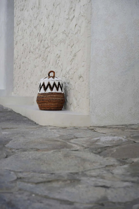 Le Panier Little Bay Beach - Naturel Blanc - S