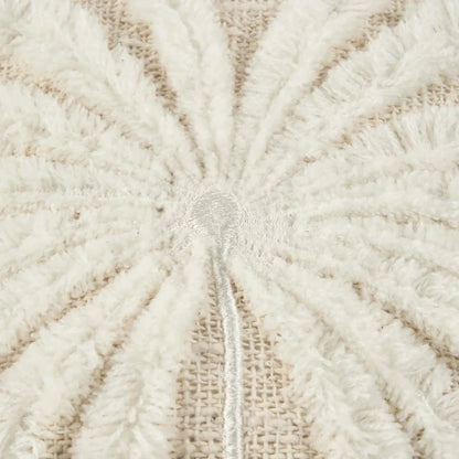 Coussin Isla Palm - Naturel Blanc