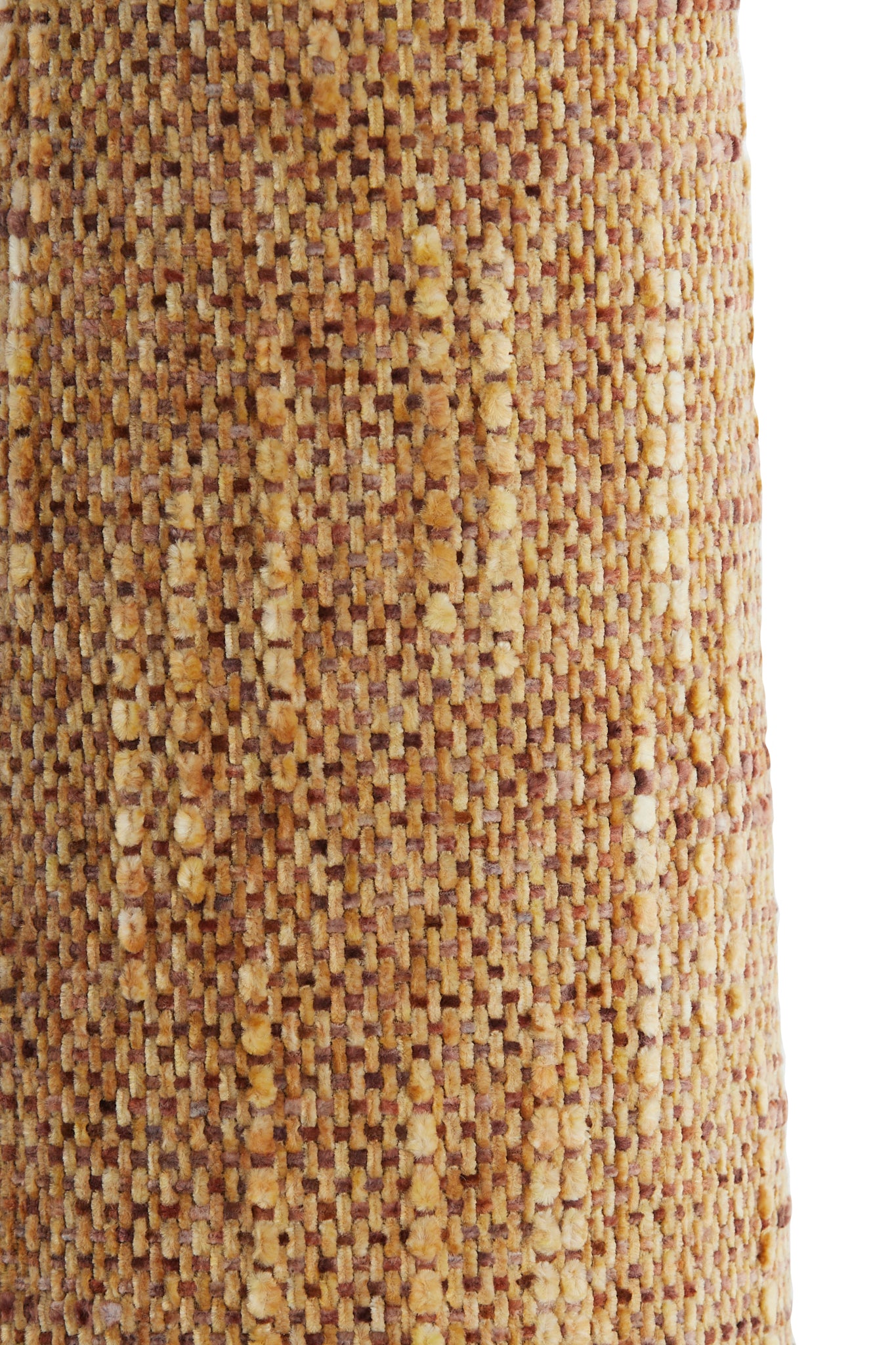 Abat-jour tambour conique  Osire -  Terra brun - 19x12,5x46,5 cm