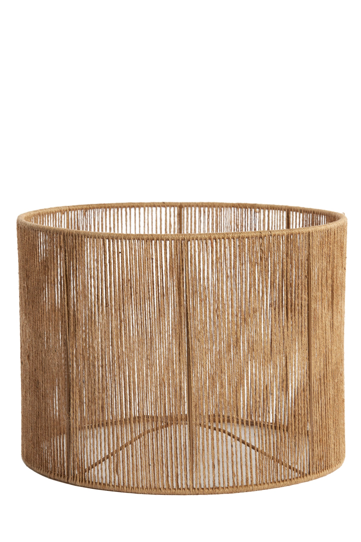 Abat-jour cylindre Tossa - Jute naturel - 40x40x30 cm