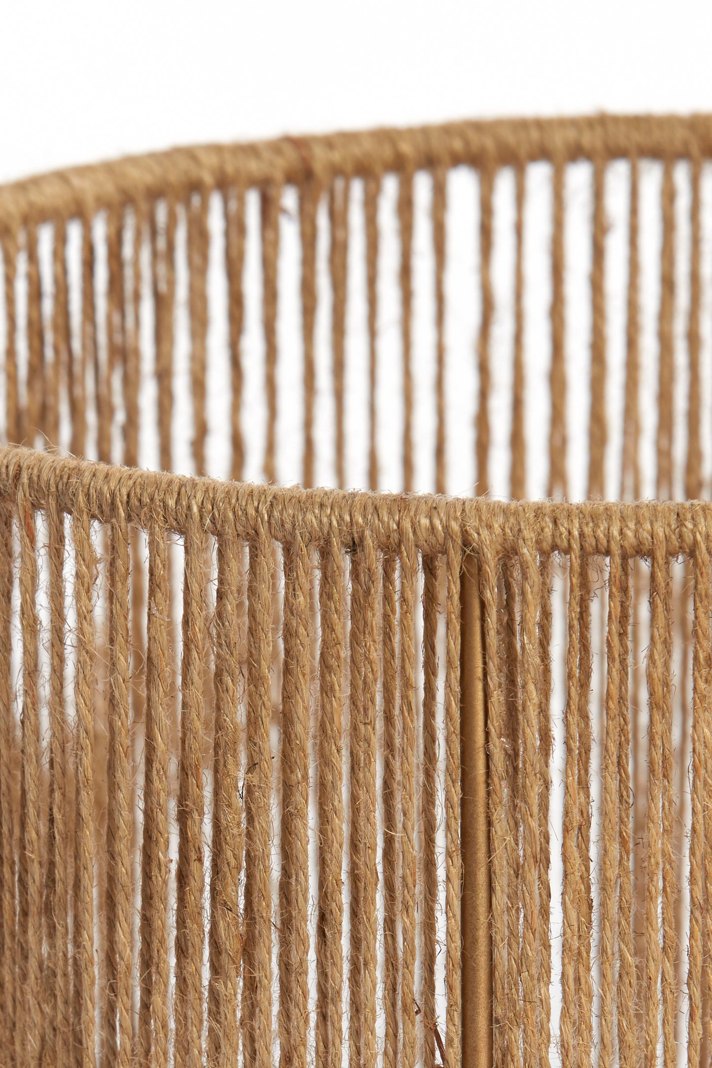 Abat-jour cylindre Tossa - Jute naturel - 40x40x30 cm