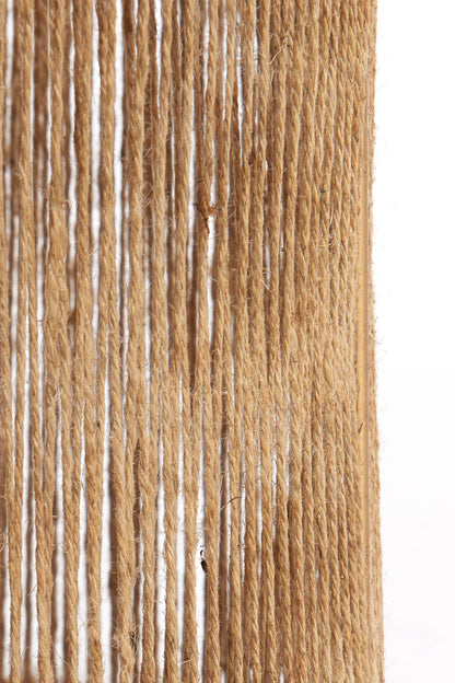 Abat-jour cylindre Tossa - Jute naturel - 40x40x30 cm