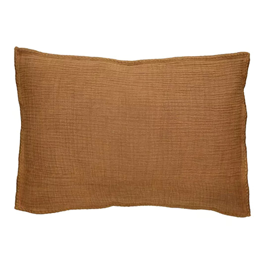 Coussin L60 x W40 cm - moutarde PAMBA