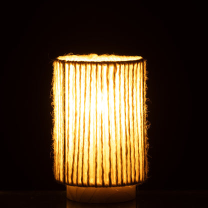Lampe Led Cylindre Naturel