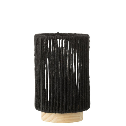 Lampe Led Cylindre Noir