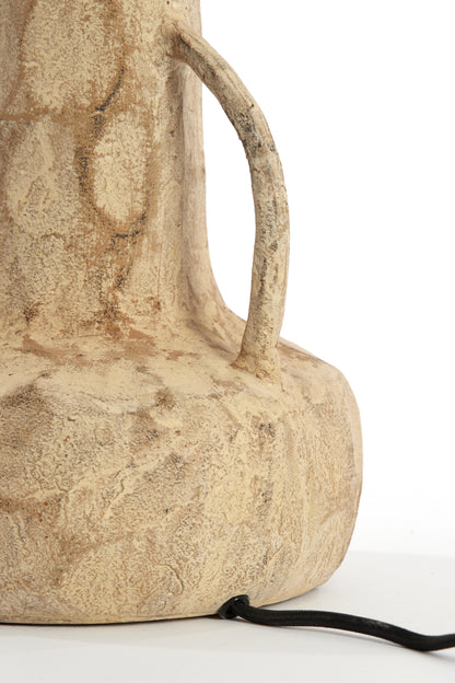 Pied de lampe 20,5x20x43 cm MOGLIANO sable antique