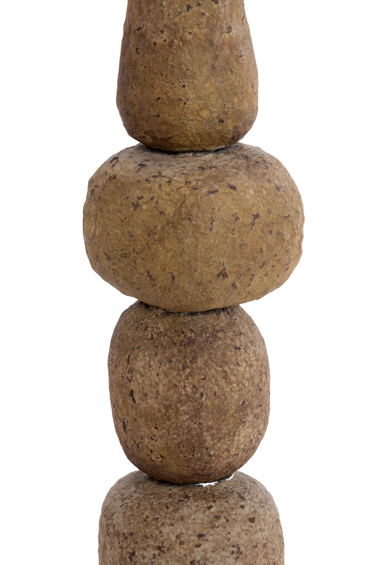 Pied de lampe Marrée - Brun foncé - Ø22x72 cm