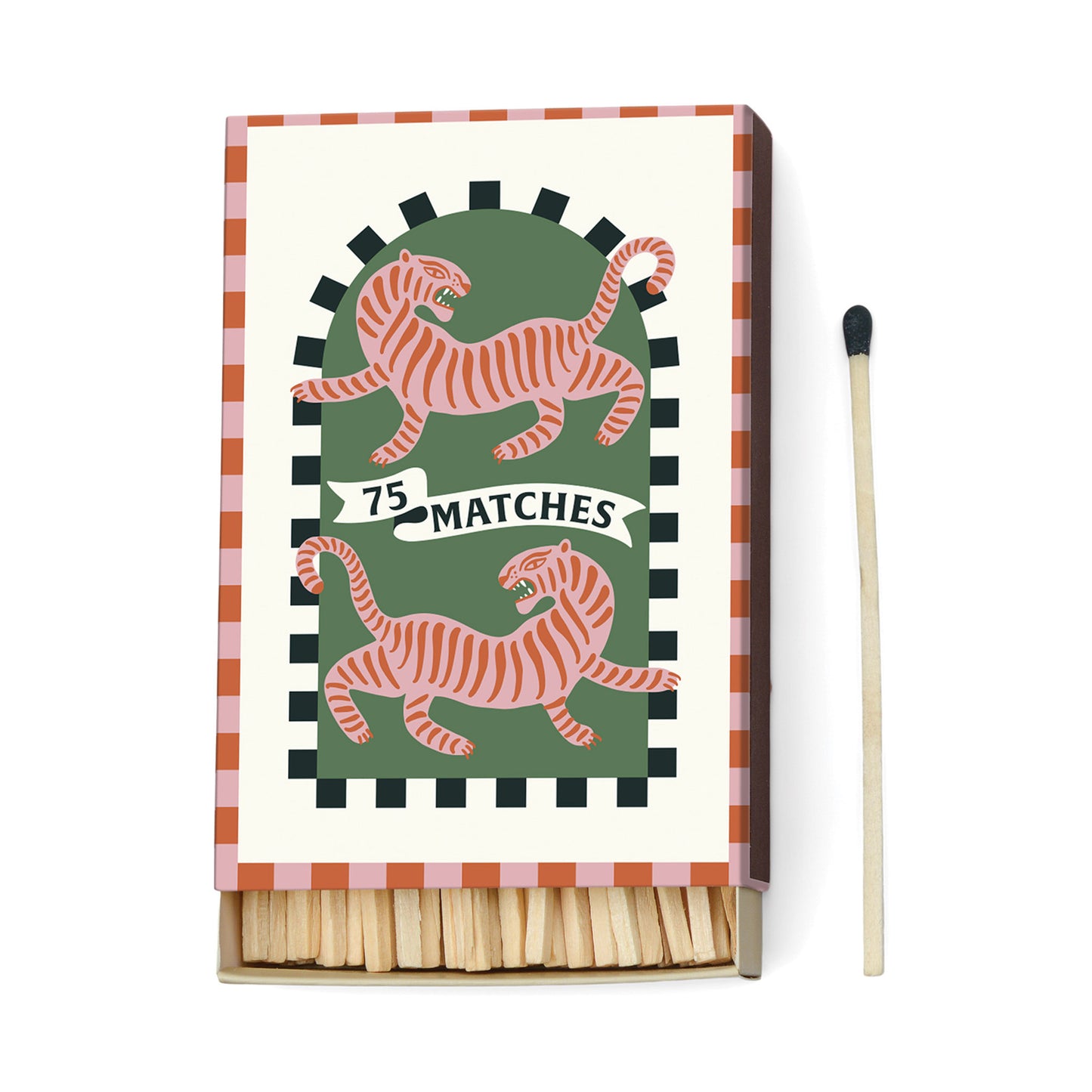 Boîte d’allumettes A Dopo – Motif tigre