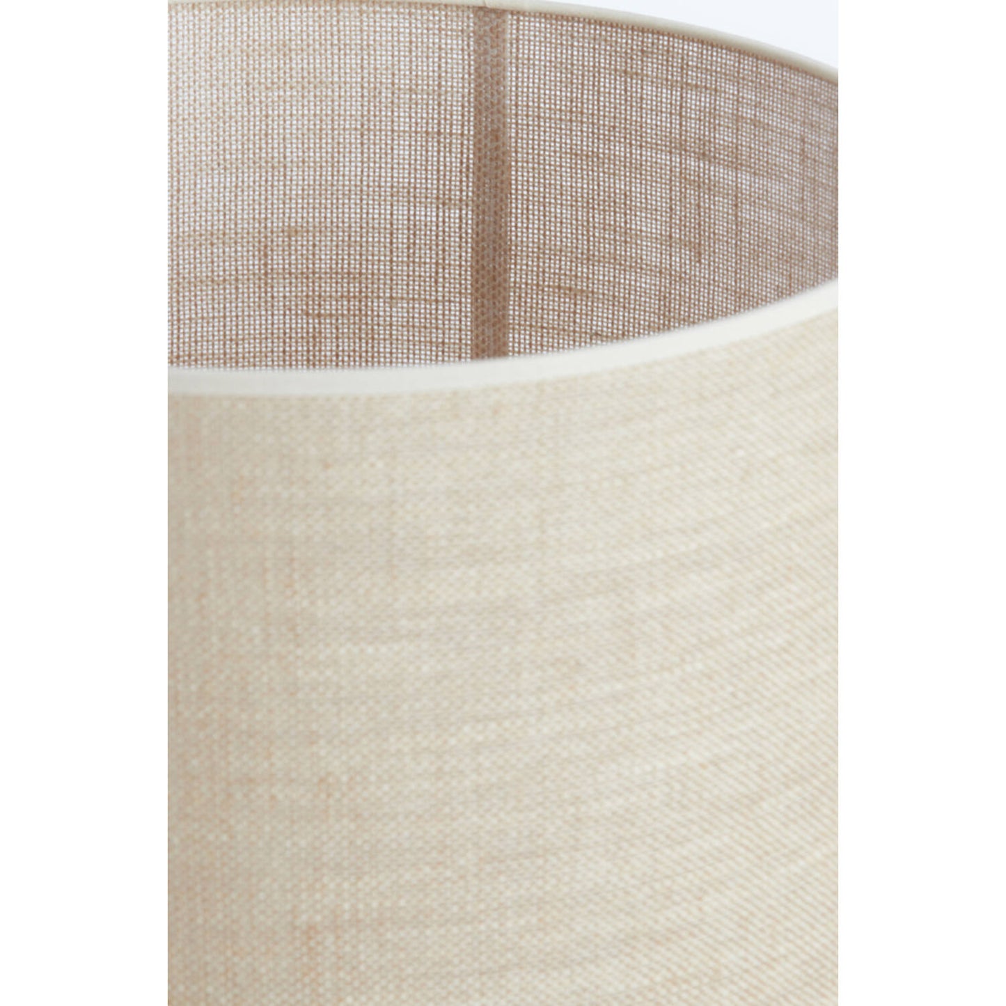 Abat-jour Lunéa - Lin beige - Ø35x40 cm