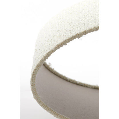 Abat-jour ovale - Blanc - 38x17,5x28 cm
