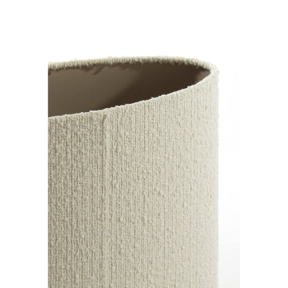 Abat-jour ovale - Blanc - 38x17,5x28 cm