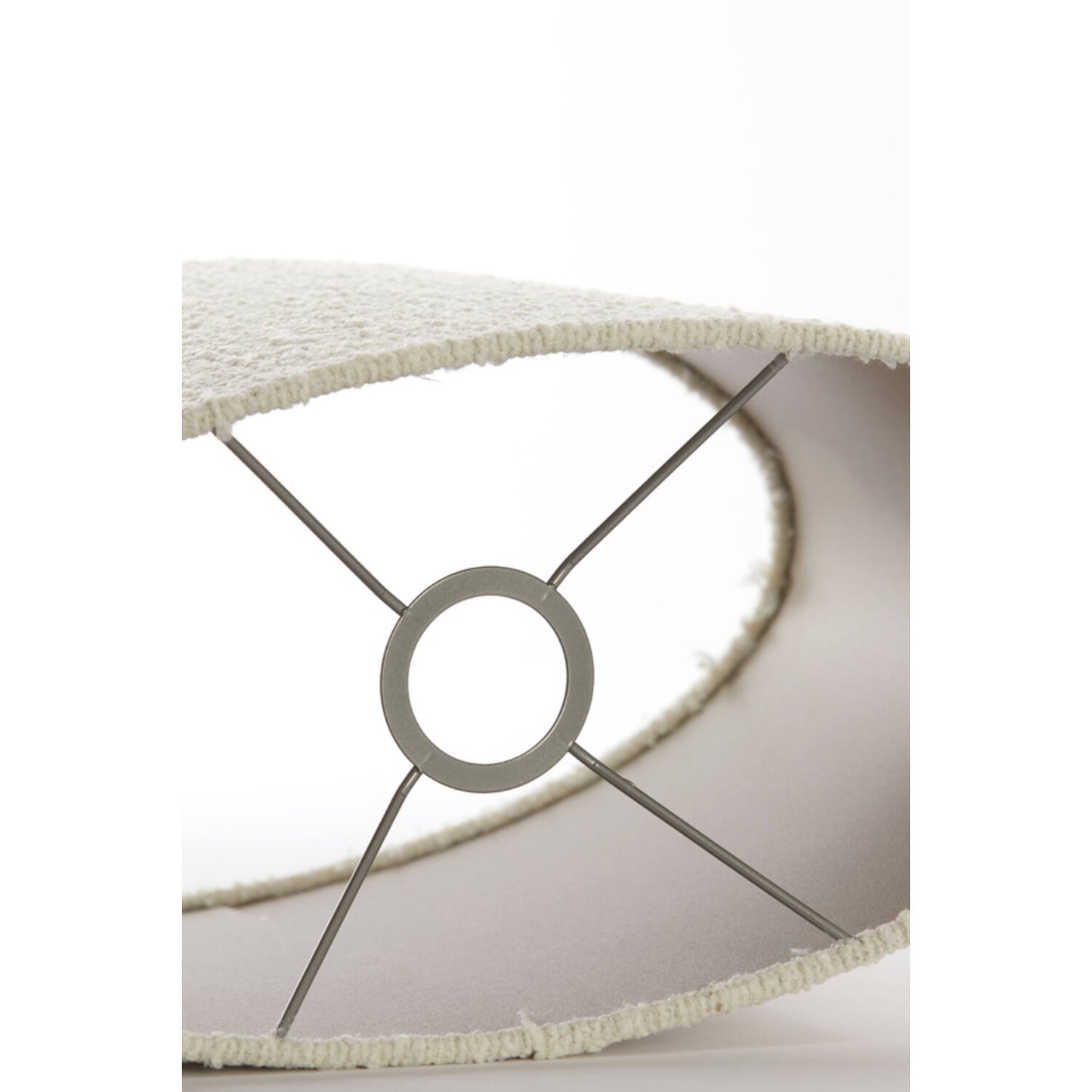 Abat-jour ovale - Blanc - 38x17,5x28 cm