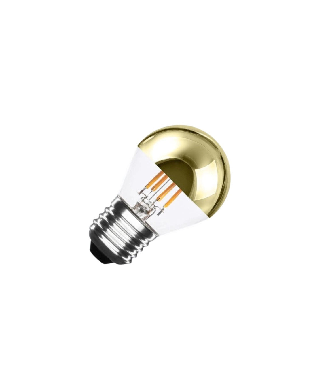 Ampoule AUREA – LED filament E27 – Réflecteur laiton - Masamé