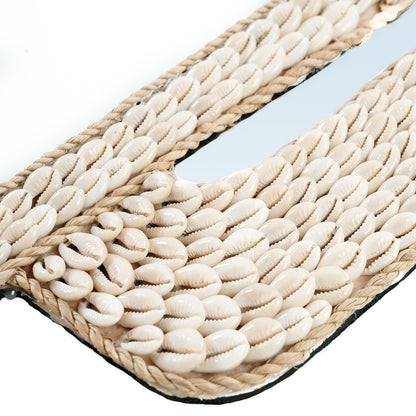 Le Miroir Cactus Shell - Blanc
