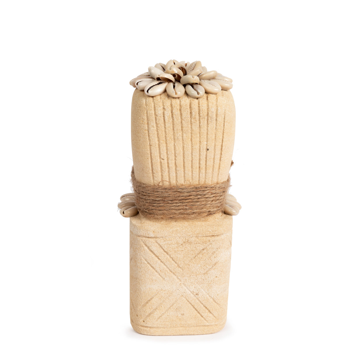 La Pierre Sumba avec coquillage - Naturel