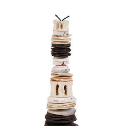Le Money Shell sur Pied - Noir Blanc - M