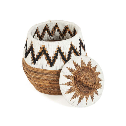 Le Panier Little Bay Beach - Naturel Blanc - M