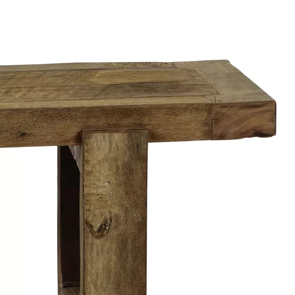 Banc Andalucia – Bois récupéré naturel – 240 × 40 × H 45 cm – Pomax - Précommande