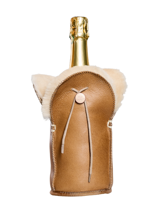 Housse réfrigérée Champagne cuir camel