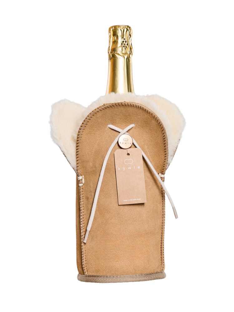 Housse réfrigérée Champagne daim camel