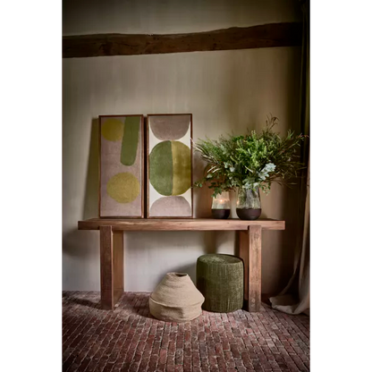 Console Andalucia - Bois récupéré naturel - 180x45x80 cm - Pomax - Précommande