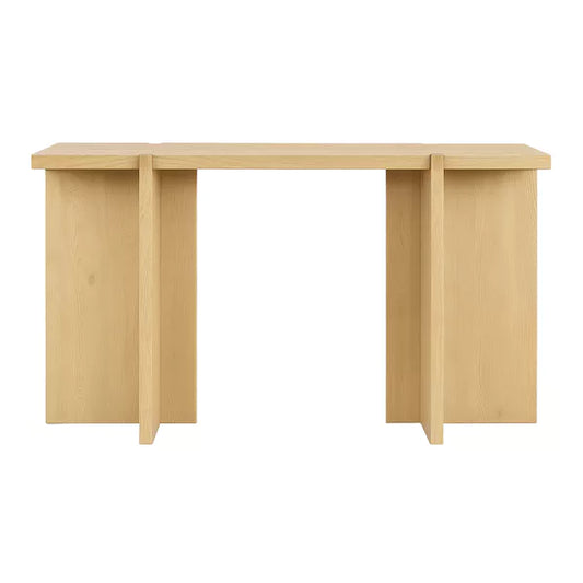 Console Asa - Chêne naturel - 140x40x80 cm - Pomax - Précommande