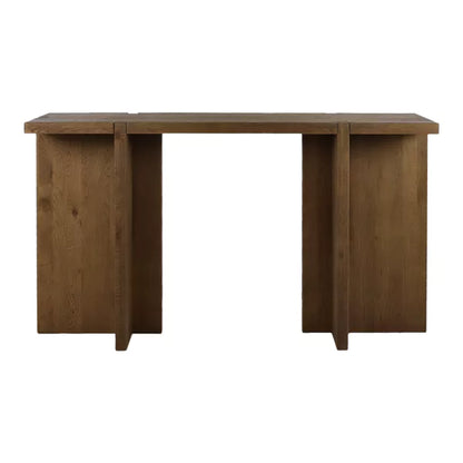 Console Asa - Chêne noyer - 140x40x80 cm - Pomax - Précommande