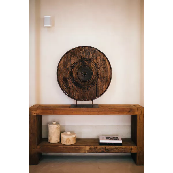 Console Corsica - Bois recyclé naturel - 180x38x90 cm - Pomax - Précommande