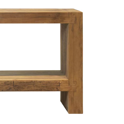 Console Corsica - Bois recyclé naturel - 180x38x90 cm - Pomax - Précommande