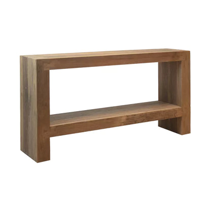 Console Corsica - Bois recyclé naturel - 180x38x90 cm - Pomax - Précommande