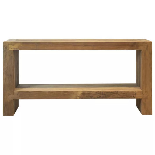 Console Corsica - Bois recyclé naturel - 180x38x90 cm - Pomax - Précommande
