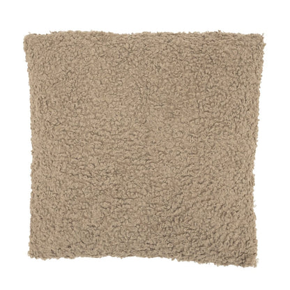Coussin Cozy Bouclette - Taupe