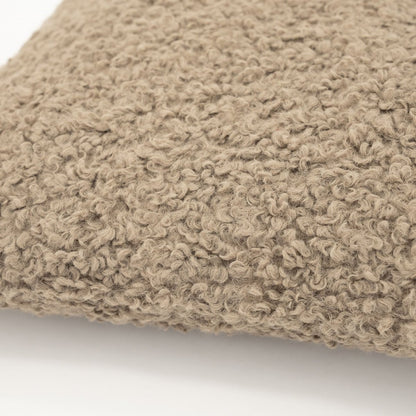 Coussin Cozy Bouclette - Taupe
