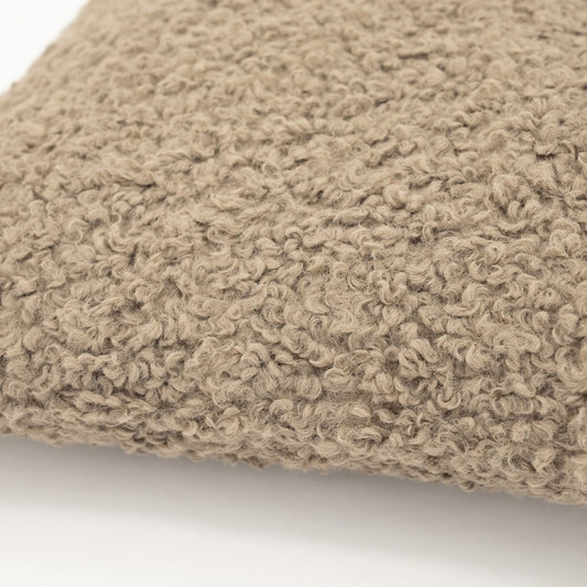 Coussin Cozy Bouclette - Taupe