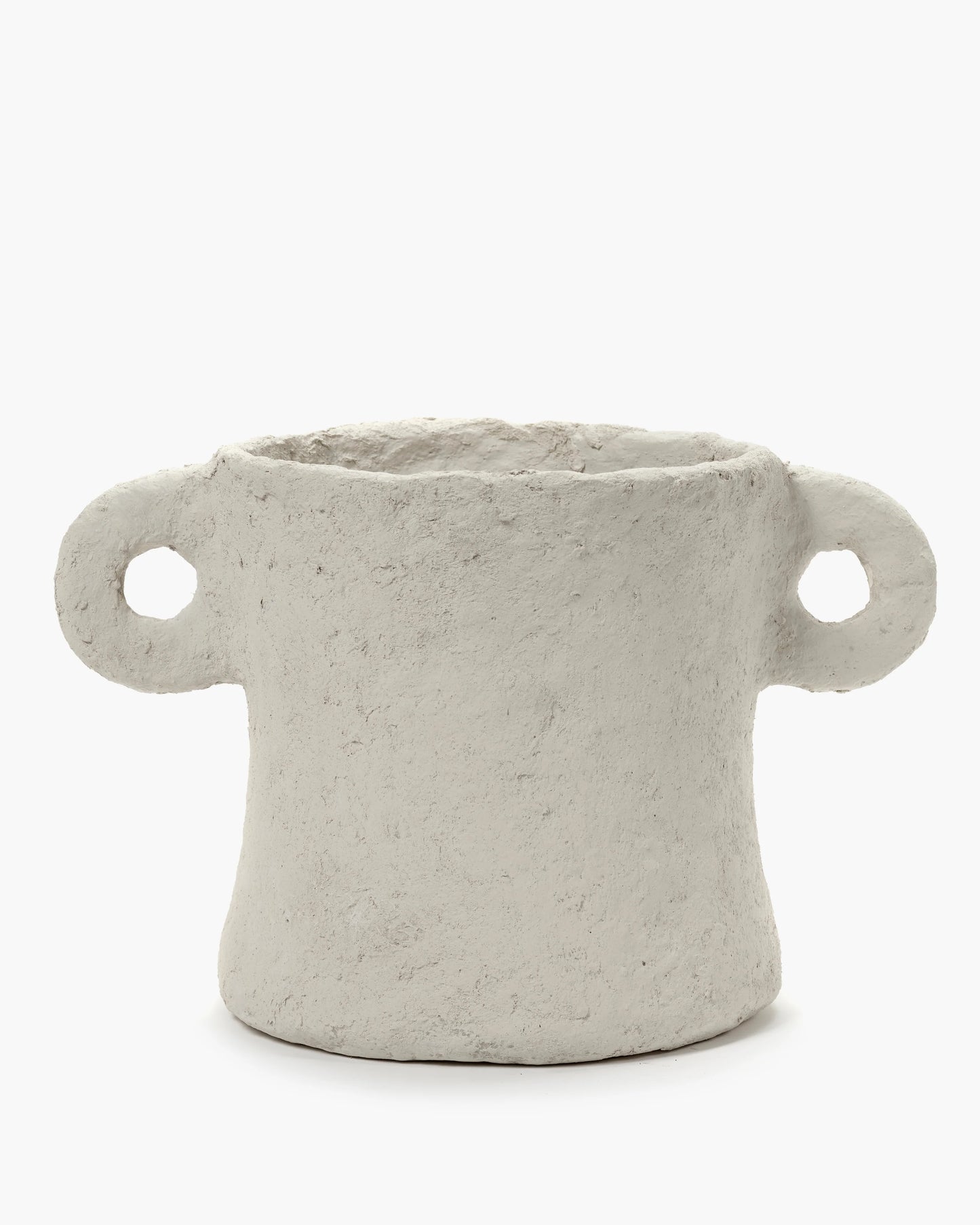 Vase Papier mâché - Beige - L - EARTH