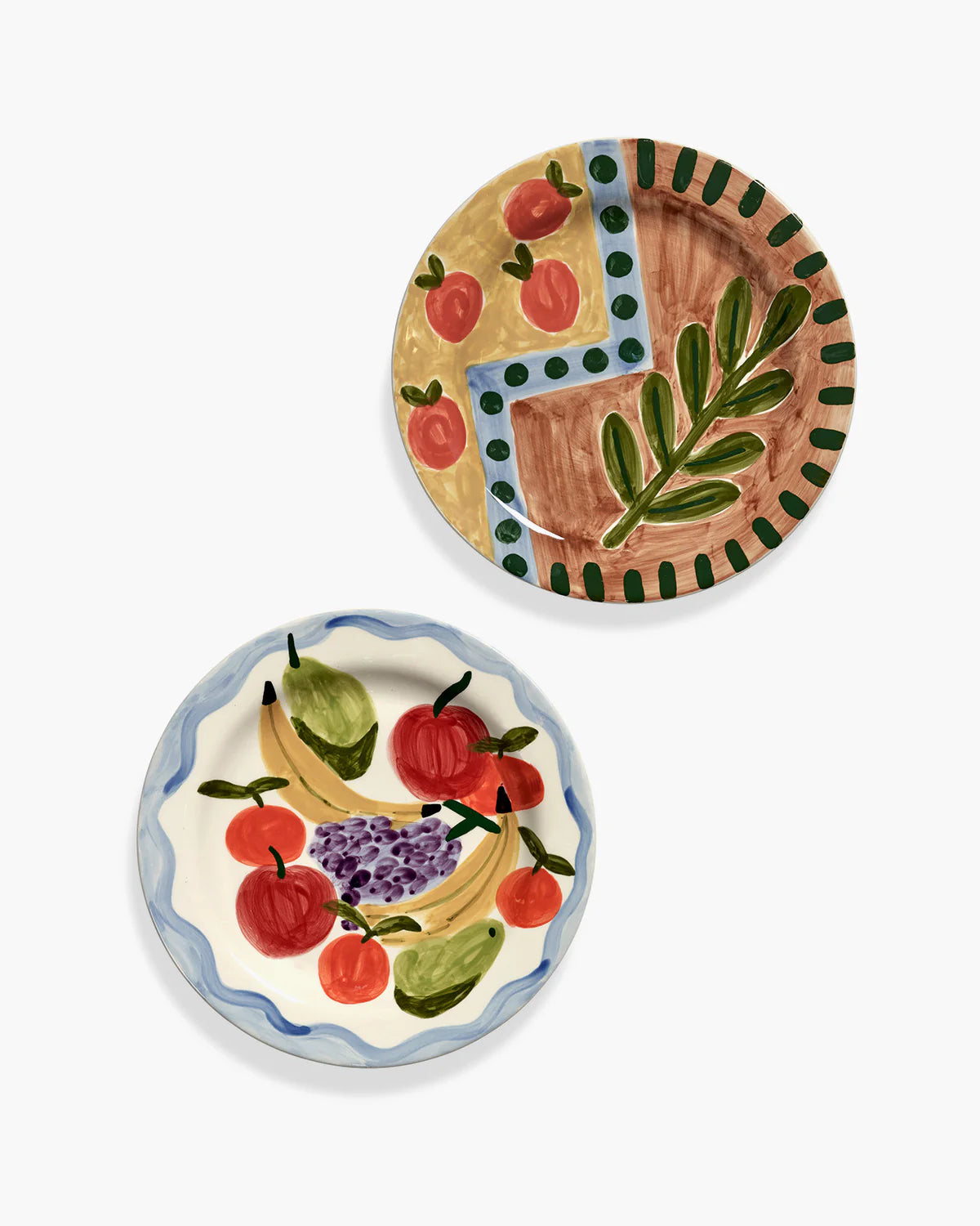 Mix de 2 assiettes plates Shurleey - DJNTLAS