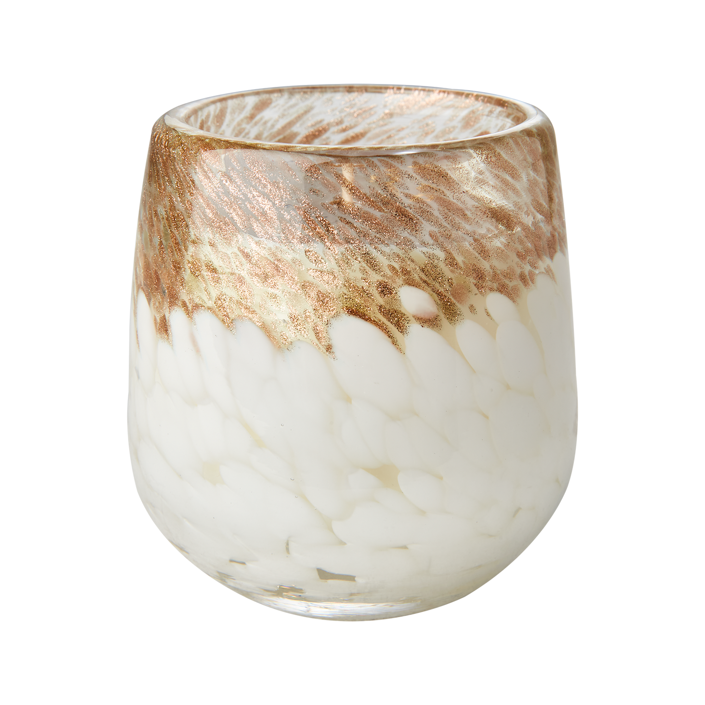 Bougies parfumées Wild en cire de soja - Fresh Linen - Blanc et Doré