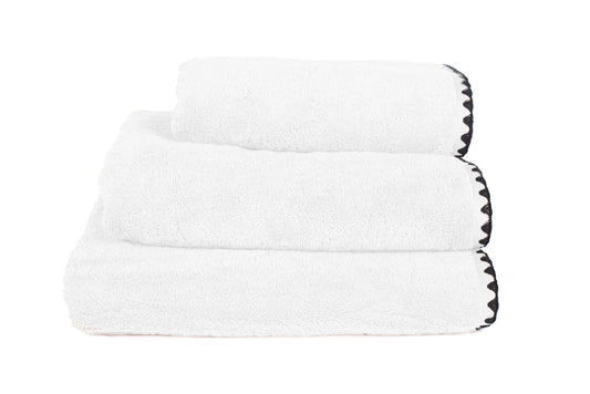 Serviette de bain - Issey - Blanc - Haomy